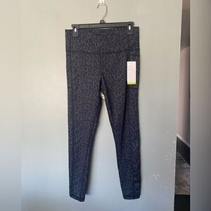 NWT Athlux Performance Leopard Print High-Waist Leggings M